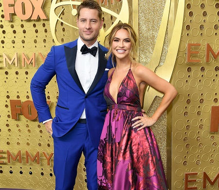  Justin Hartley and His Second Wife, Chrishell Stause